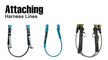 How to Attach Windsurfing Harness Lines | Duotone, Severne, Patrik Setup Guide