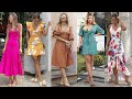 HERMOSOS VESTIDOS CASUALES LARGOS Y CORTOS DE MODA Y TENDENCIA 2020/2021