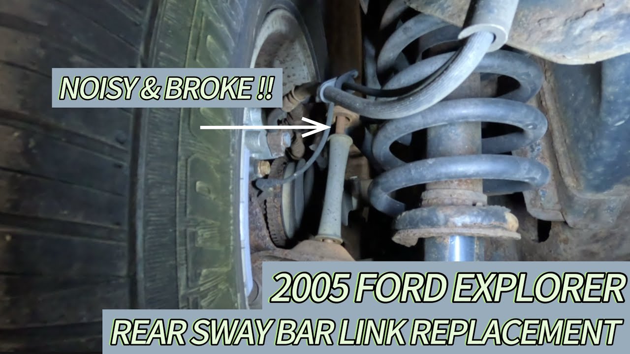 Explorer 98 Rear End Rear End CLUNK on This 2005 Ford Explorer… The Fix Was Surprisingly ...