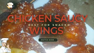 SAUCY WINGS | MUST TRY| KFC STYLE | THAI CHILL SAUCE | COOK BHAI