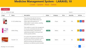 Laravel 10 CRUD With Image For Beginners | Bootstrap DataTables