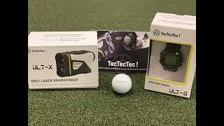 Unboxing Golf Measuring Devices from TecTecTec