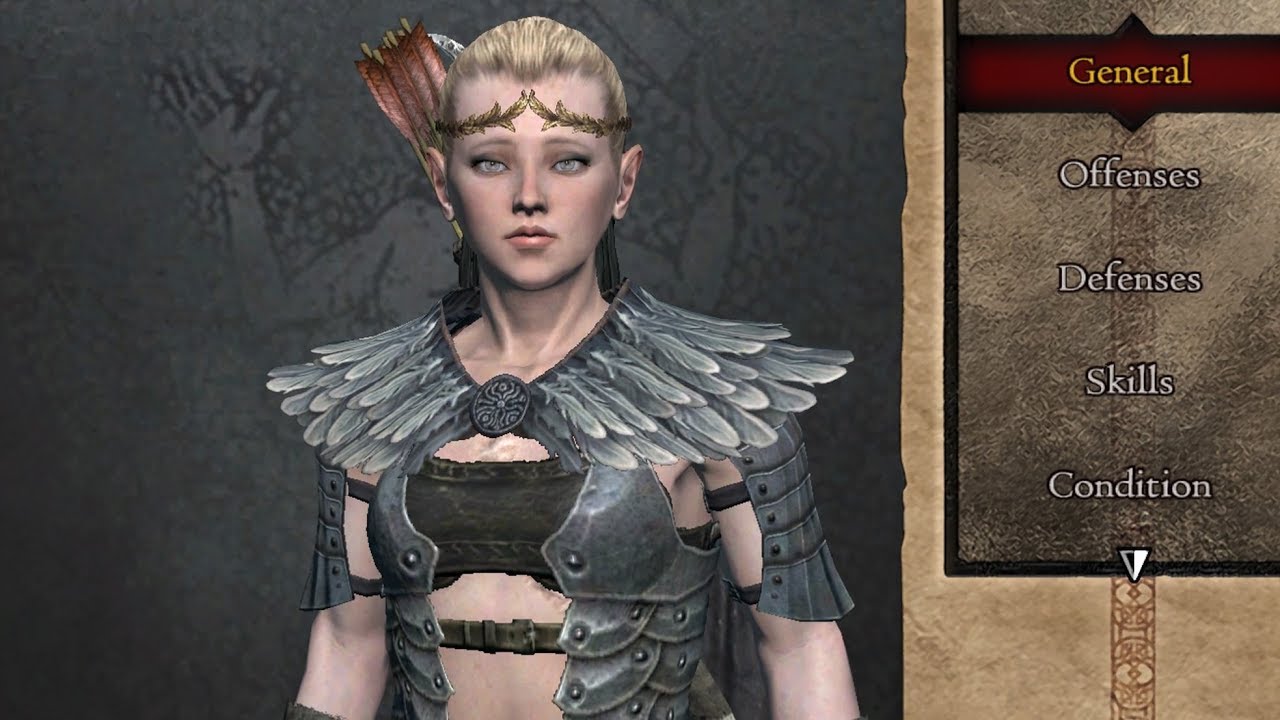 Dragon S Dogma Dark Arisen Elf Princess Custom Character Creation Youtube