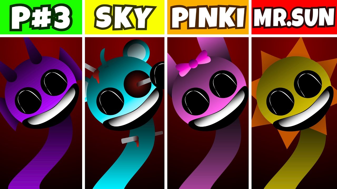 Incredibox Sprunki: Phase 3 But Everyone Is Sky VS Pinki VS Mr.Sun