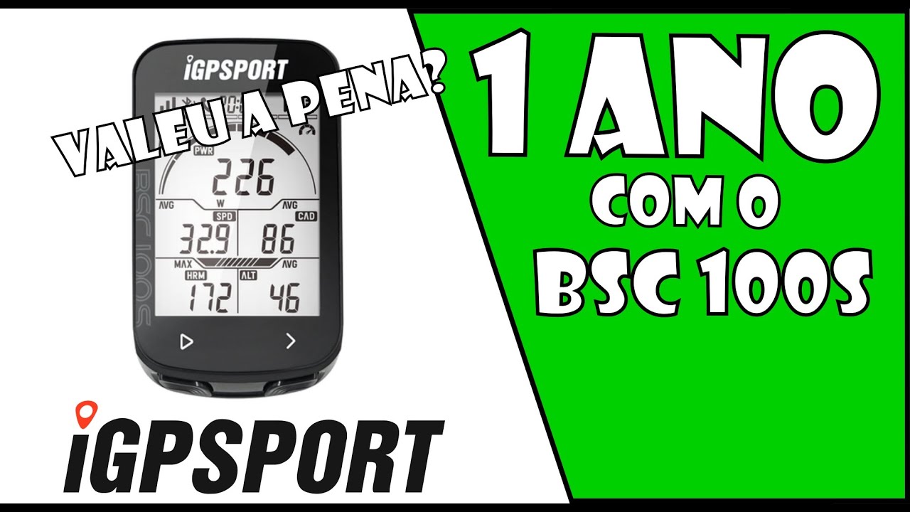 Review de 1 ano do IGPSPORT BSC100S - Valeu a pena?