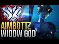 Best of aimbottz widowmaker aim god  overwatch montage