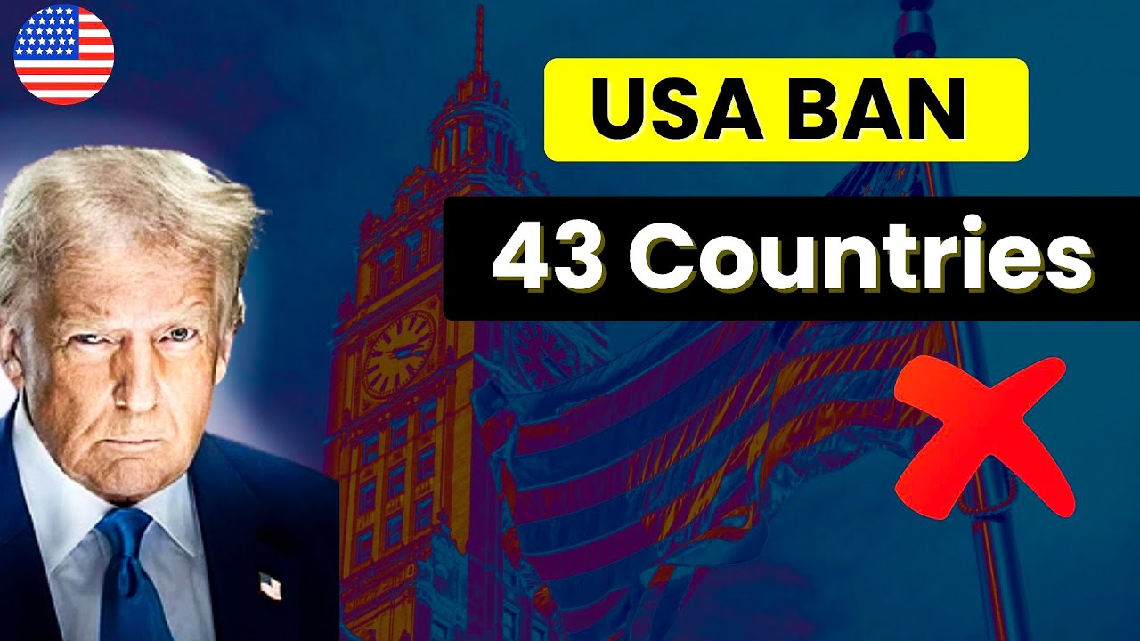 USA Ban 43 Countries || Red, Orange and Yellow List Countries