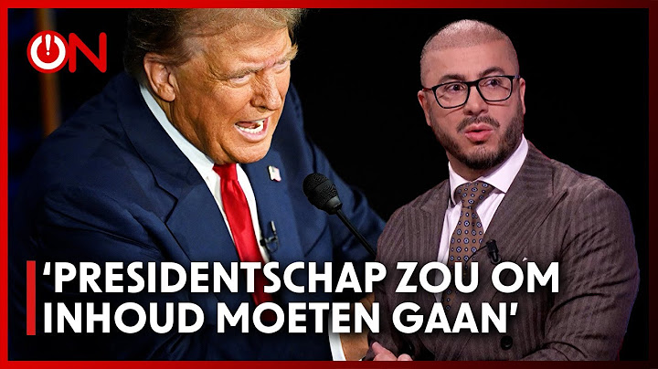 Chaotisch debat tussen Harris en Trump zou om inhoud moeten gaan