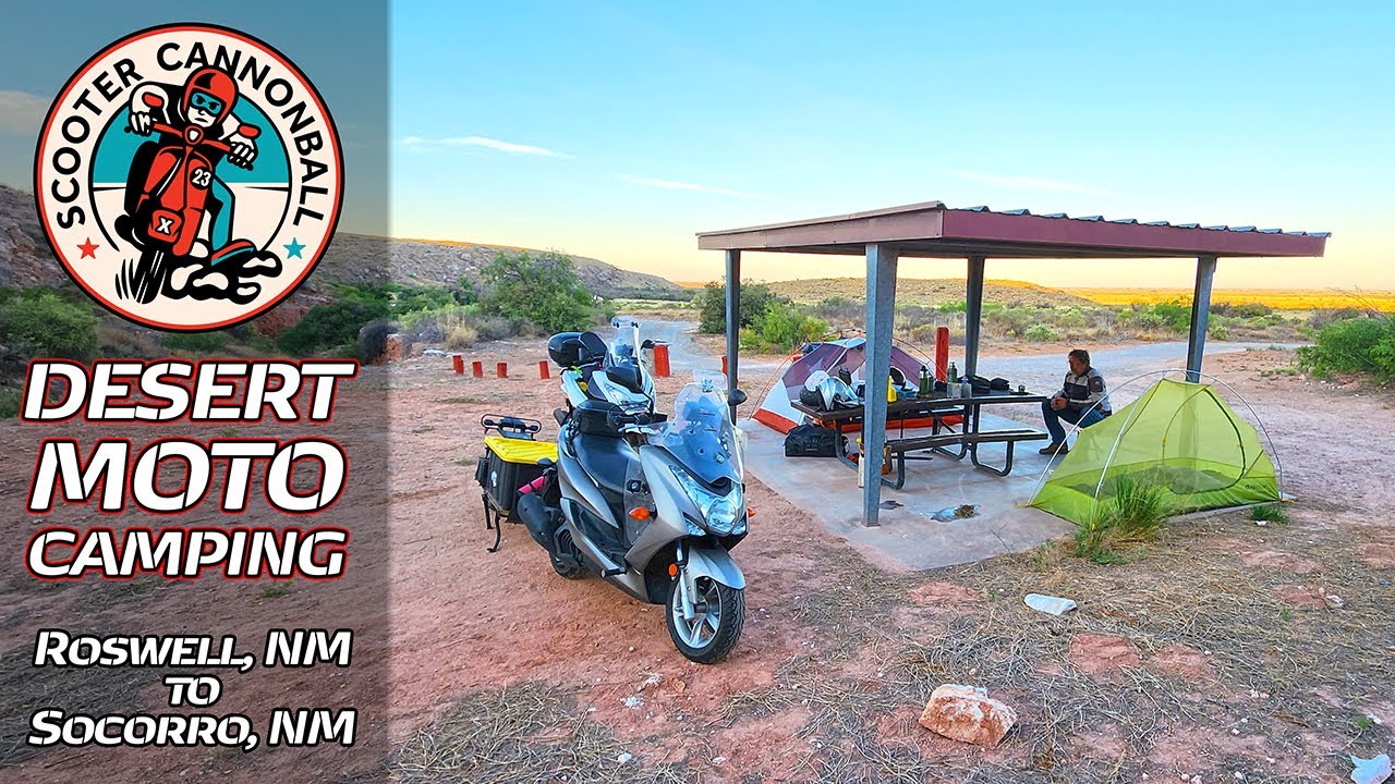 Scooter Cannonball 2023 // T-5: Roswell to Socorro, NM