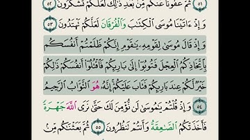 (القرآن الكريم الجزء الأول الربع الثالث ( بصوت الشيخ مشاري راشد العفاسي