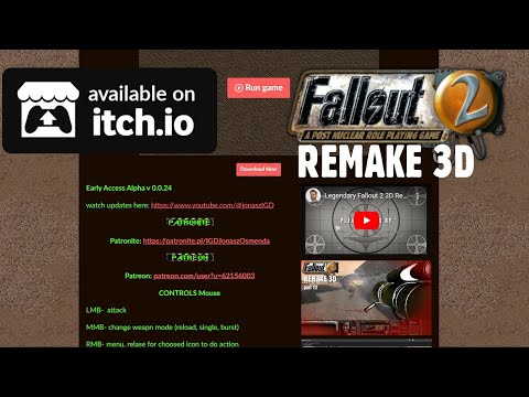 Fallout 2 Remake 3D Premiera Early Access