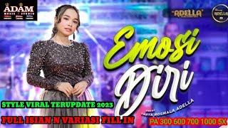 EMOSI DIRI | TASYA ROSMALA ADELLA | STYLE VIRAL TERUPDATE 2023 | ADAM MUSIC STUDIO