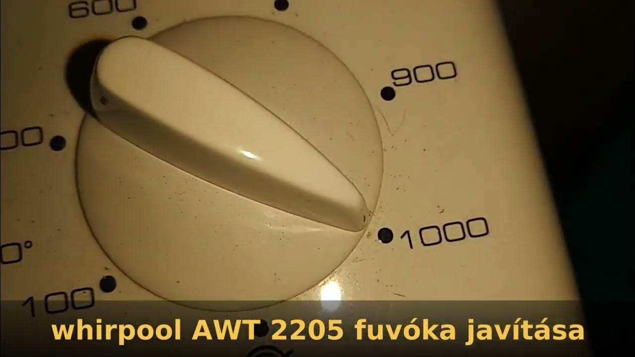 Whirlpool AWT 2205 automata mosógép javítása - YouTube