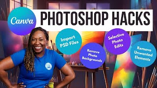 PHOTOSHOP Style Hacks IN CANVA screenshot 3