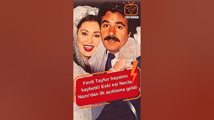 Ferdi Tayfur hayatını kaybetti! Eski eşi Necla Nazır'dan ilk açıklama geldi