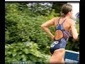 トライアスロン女子選手らのランニング 4K