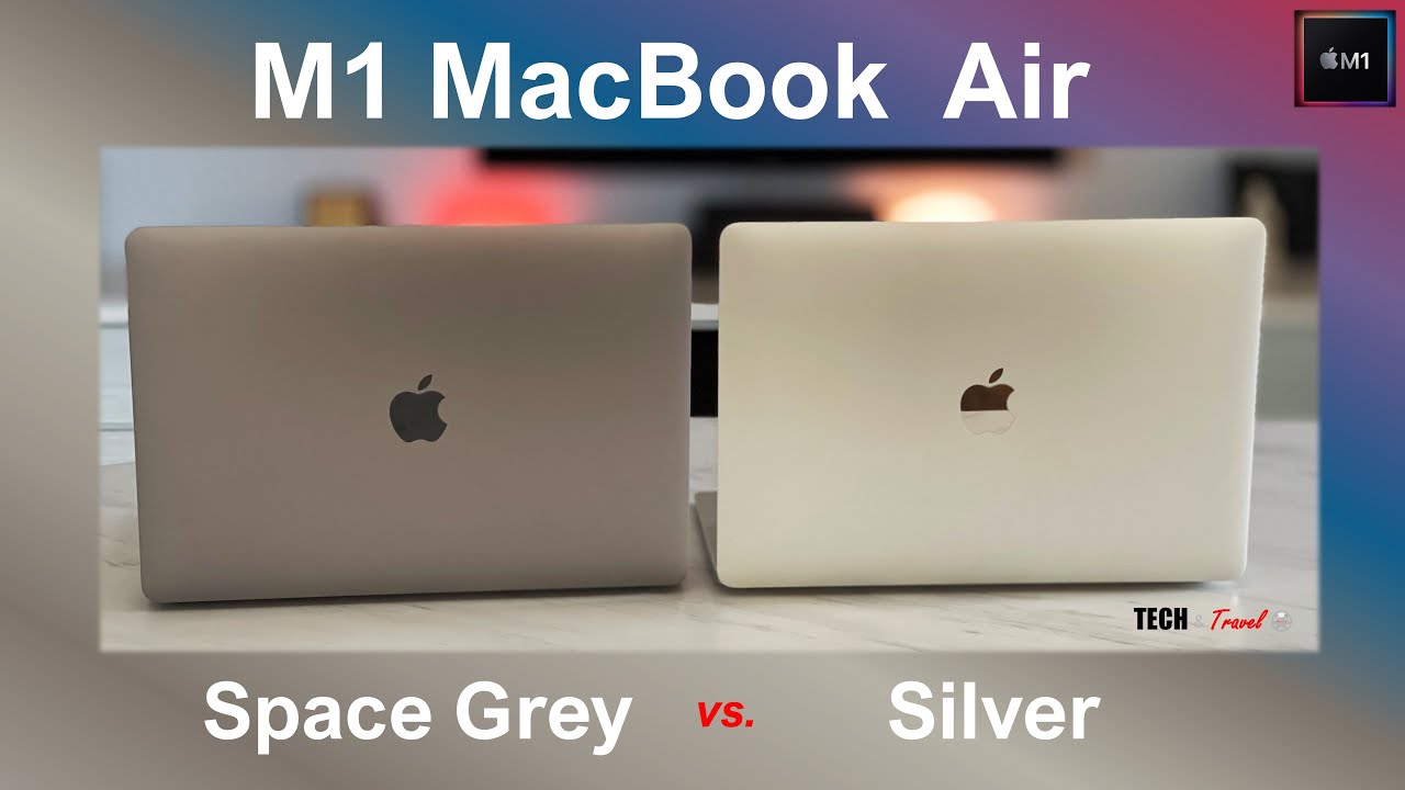 space gray macbook air 2021