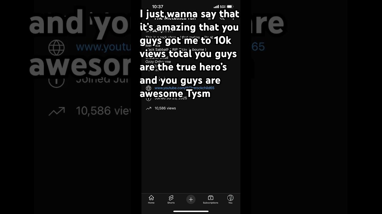 Tysm Guys Rock Edit Viral Song Solo