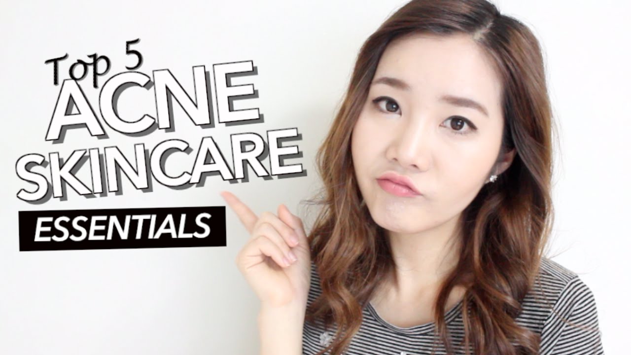 Korean Skincare Essentials for ACNE - YouTube