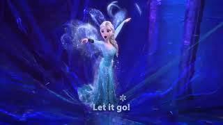 Frozen - Let it go sing along ( Disney)