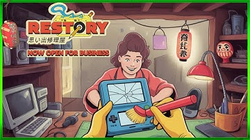 Ik ben helemaal weg van dit retro reparatiespel - ReStory: Chill Electronics Repairs