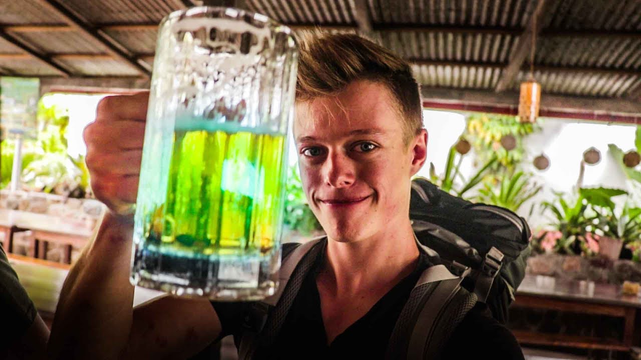 Trying Cocain Beer in Peru