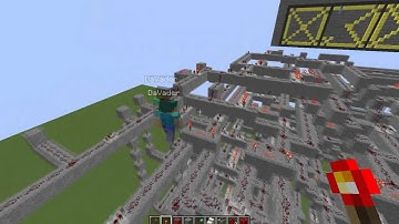 BBDCraft Minecraft redstone Tic Tac Toe !