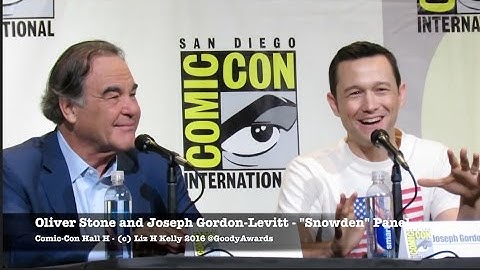 Joseph Gordon-Levitt describes meeting Edward Snowden at Comic-Con 2016