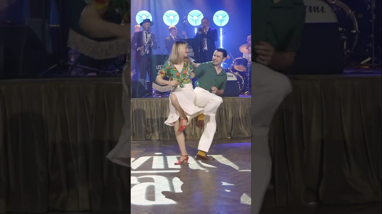 Larissa Heckendorn & Heiko Heckendorn - Teachers intro with Lester&rsquo;s Blues at Swing Paradise 2025