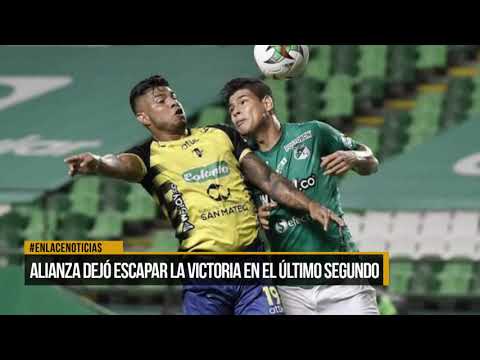 Alianza dejó escapar la victoria en el Último Minuto