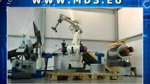 MD3 - Cutting disks up to Ø1250mm fully automated 24-7 with Robot