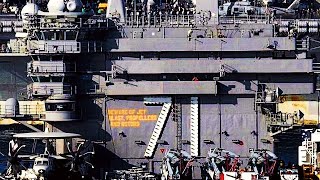 Ever Looked INSIDE The BRIDGE Of A Nuclear-Powered Supercarrier During A HUGE NAVAL EXERCISE!?