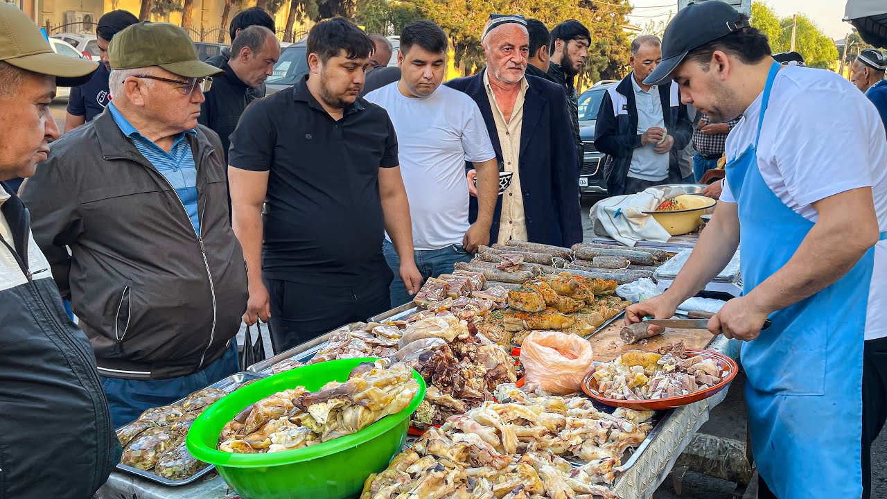 ЗАВТРАК за 8,5$!!! Как УЗБЕКИ едят ТОННЫ еды за КОПЕЙКУ. Популярная Уличная еда