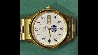 Review Seiko Railroad Approved 1991 Men's Watch 7N43-9048 Also how to  replace Seiko bracelet - YouTube