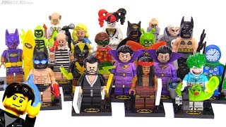 Every LEGO BATMAN Minifigure EVER MADE!!!, $800+ Minifig!