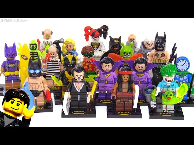 aflange Ryg, ryg, ryg del Compose LEGO Batman Movie Series 2 Minifigures full review! - YouTube