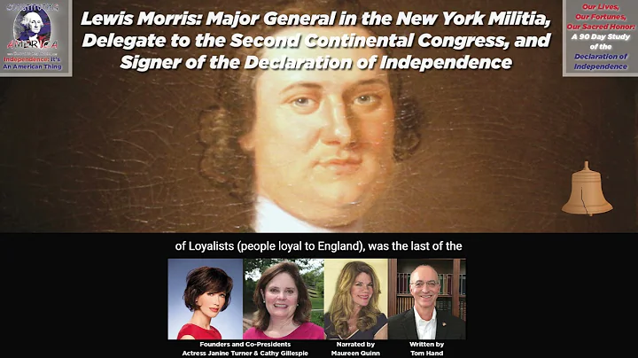 Tom Hand | Lewis Morris: Major General in the New ...