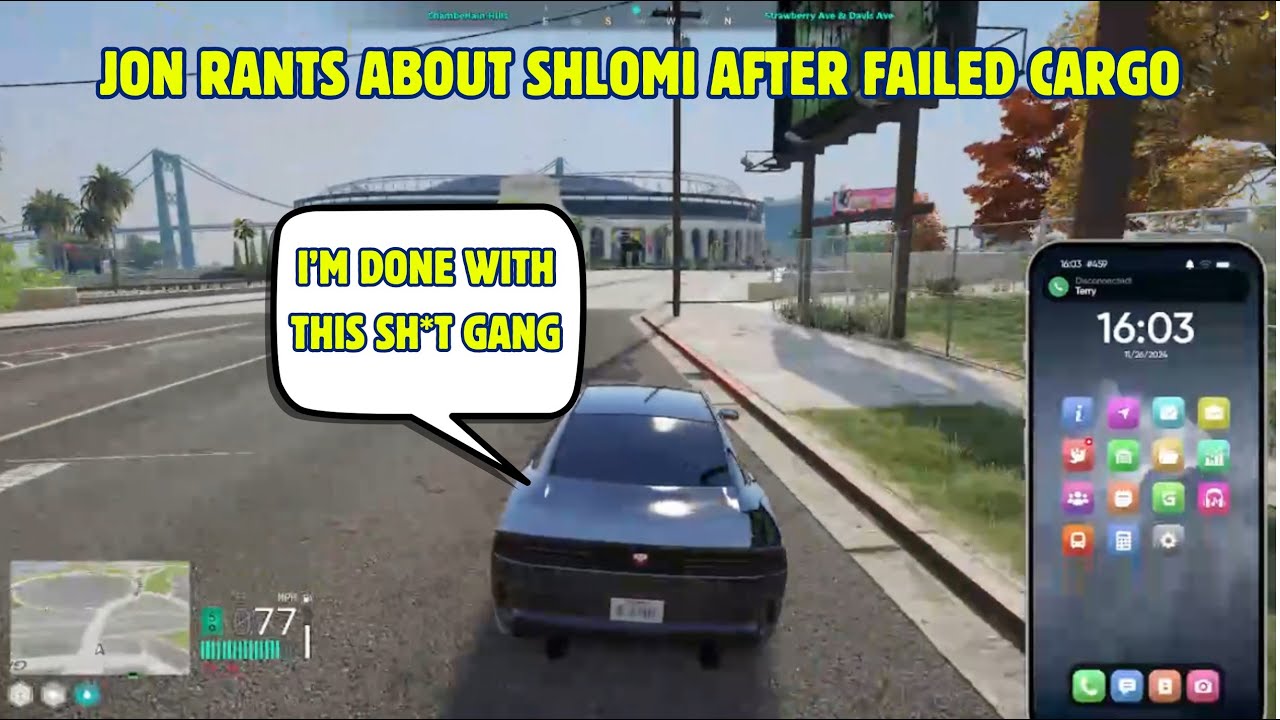 Jon RANTS about Shlomi after FAILED Cargo Ship | Manor No Pixel 4.0