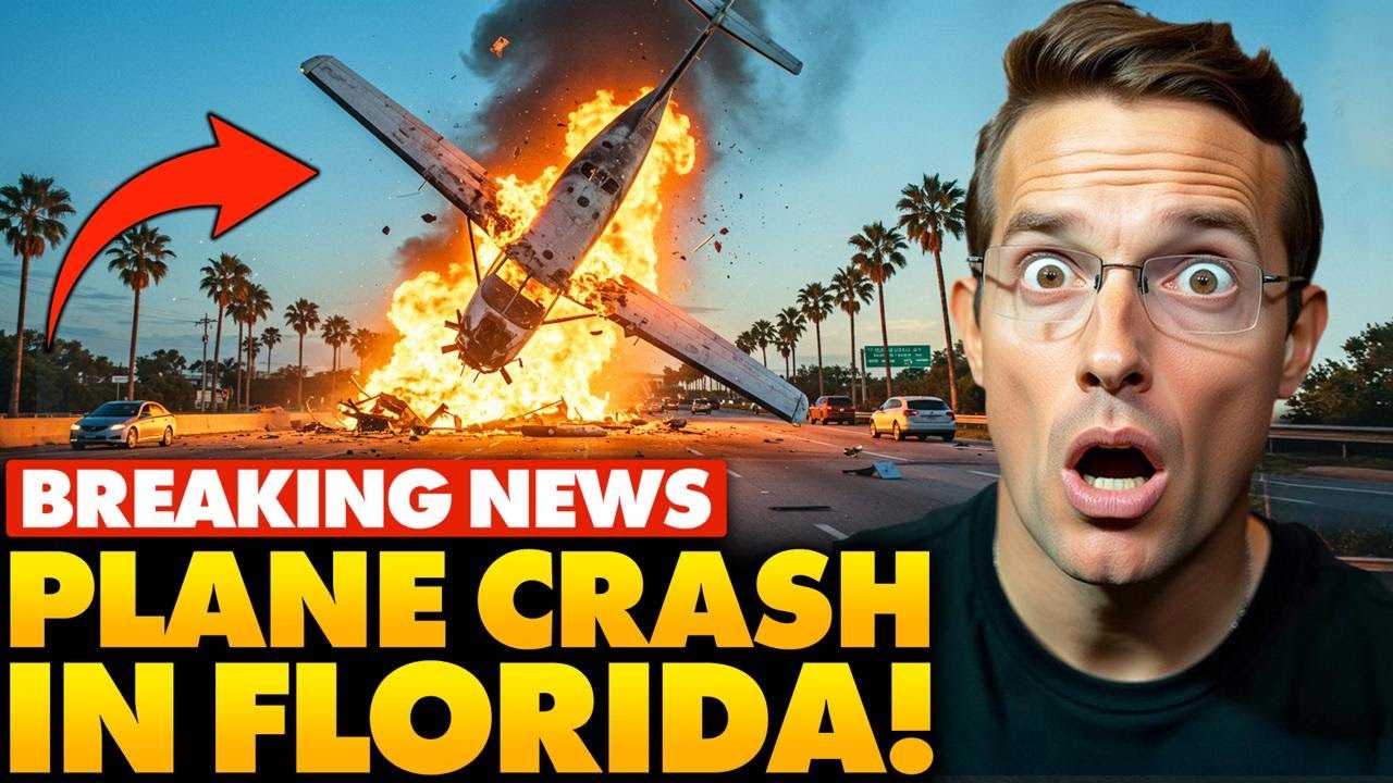 🚨BREAKING: Massive Fireball Explosion as Plane CRASHES in Florida | ‘Looked Like a MISSILE!’
