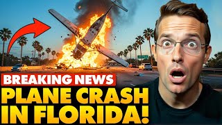 🚨BREAKING: Massive Fireball Explosion as Plane CRASHES in Florida | ‘Looked Like a MISSILE!’