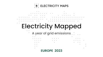 Electricity Maps - Year in Review 2023 [Europe]
