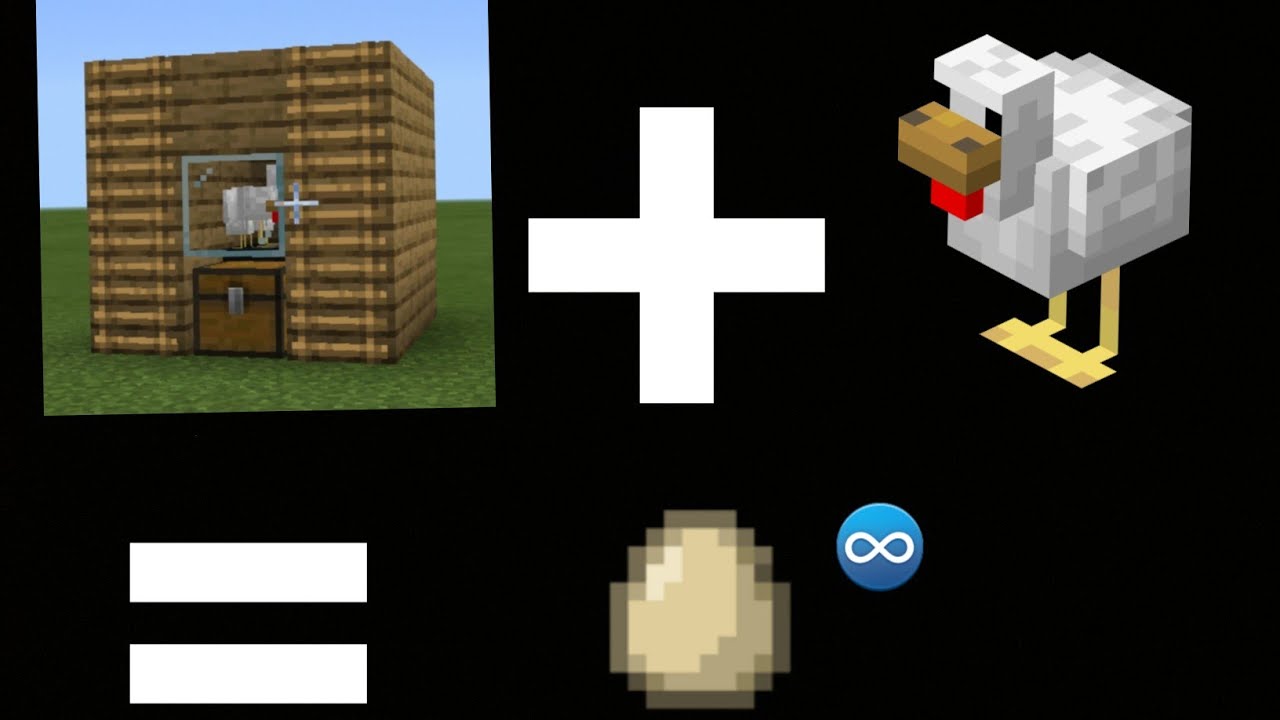 TUTO MINECRAFT COMMENT FAIRE UNE FERME A POULET AUTOMATIQUE - YouTube