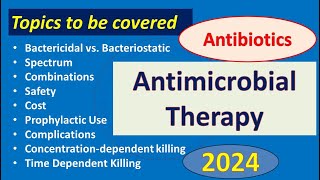 Antimicrobial Therapy/Antibiotics II