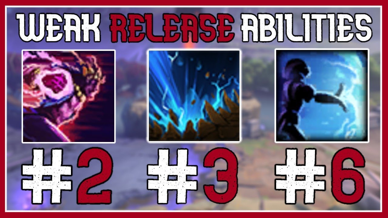 SMITE - Top 10 Weakest Release Abilities of All Time!