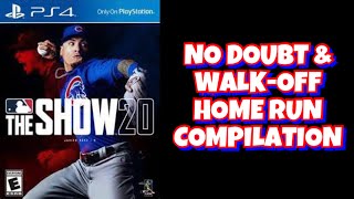 MLB® The Show™ 20: No Doubt\/Walk-Off Home Runs... The ULTIMATE Compilation! (PlayStation 4)