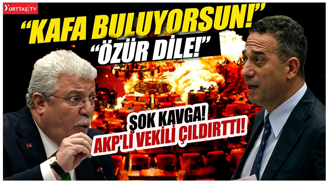 Ali Mahir Başarır Meclis'te emeklinin hesabını sorunca AKP'li Akbaşoğlu çıldırdı! 