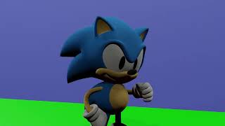Classic Sonic Short (3D Blender Animation, READ DESCRIPTION)