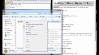 Resource List HTML Intro