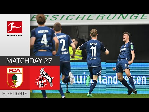 Big Points For Cologne | FC Augsburg – 1. FC Köln 1-3 | Highlights | Matchday 27 – Bundesliga 22/23