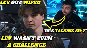 Tarik Reacts To G2 Trent TRASHTALKING LEV After BEATING Them 2-0